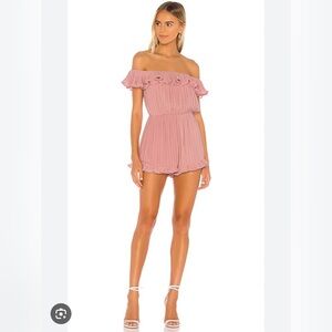 Lovers and Friends Quincy Romper in Primose Pink